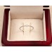 Диамантен Деликатен Пръстен 18К Бяло Злато   Bloom Jewellery